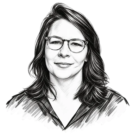 Brush-stroke illustration of Susana de Sousa